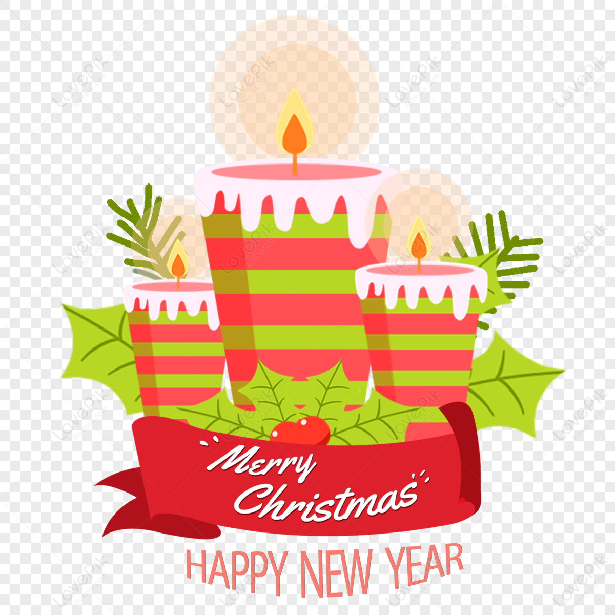 Christmas candle holy light line art Royalty Free Vector
