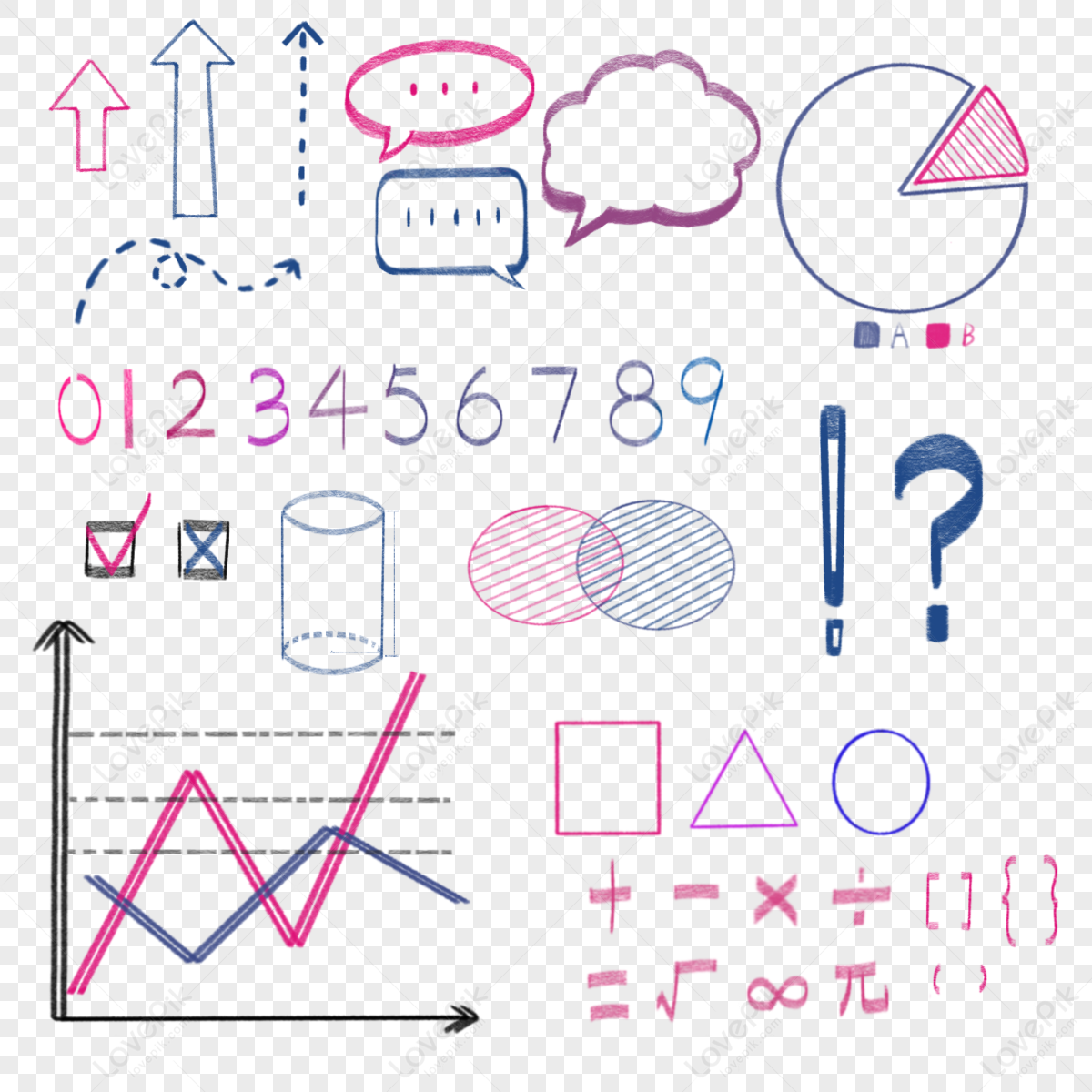 School Education Mathematics Infographic,information Sheet,cut Ones ...