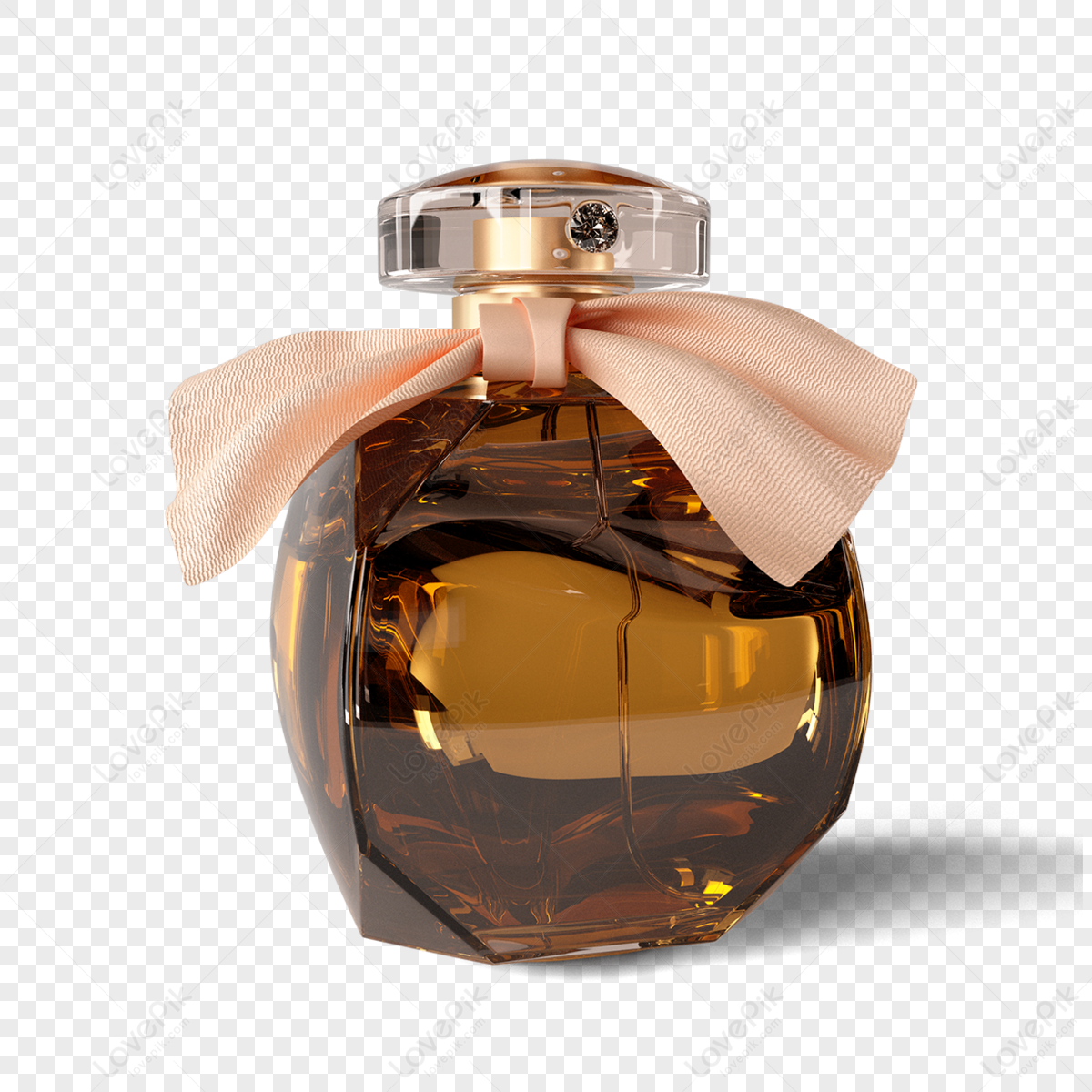 Bow Perfume Bottle PNG Images With Transparent Background | Free ...