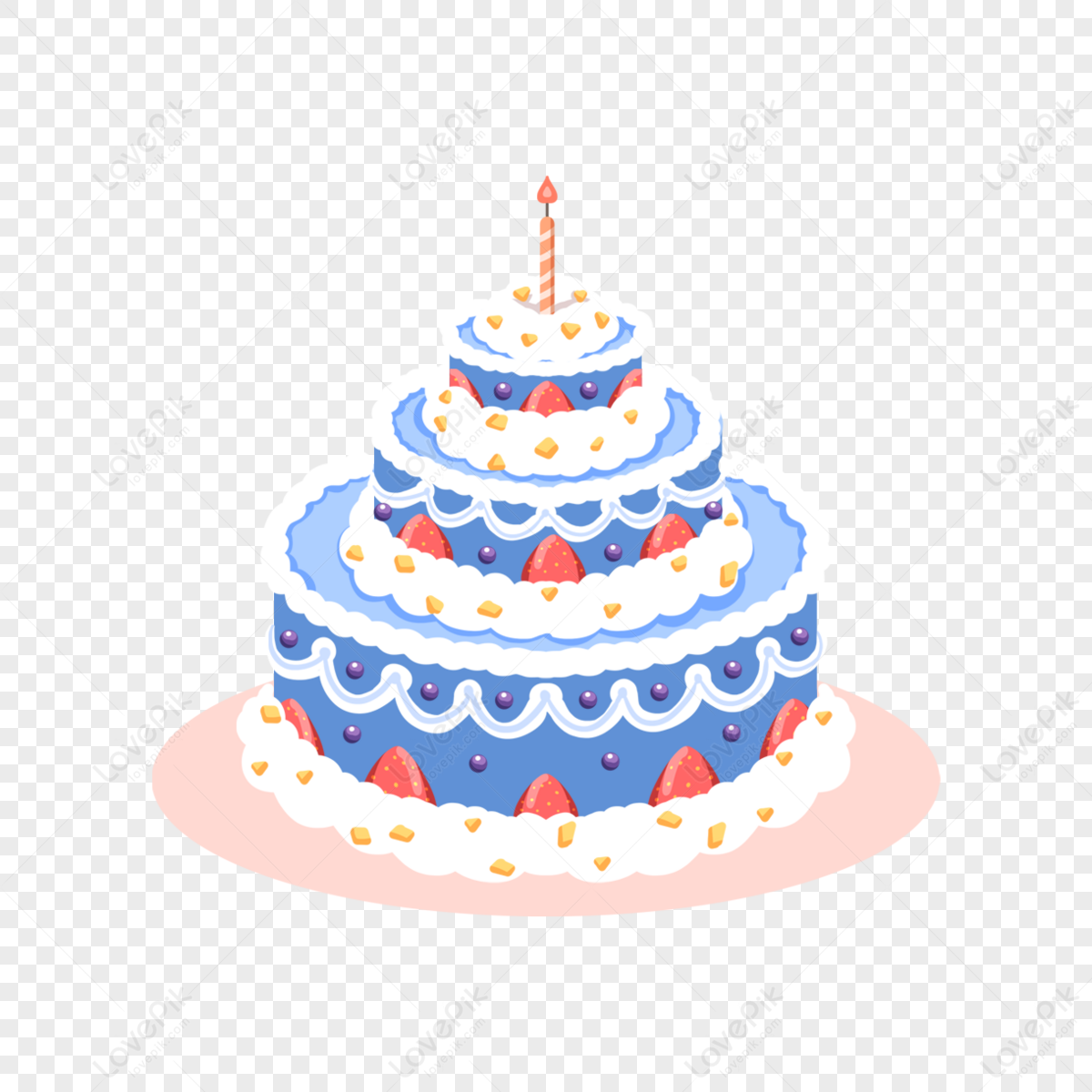 Birthday Cake Cartoon png download - 1500*1500 - Free Transparent Birthday Cake  png Download. - CleanPNG / KissPNG