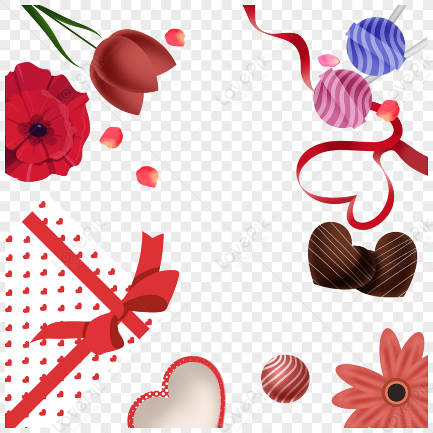 Ribbon Flower PNG Transparent Images Free Download