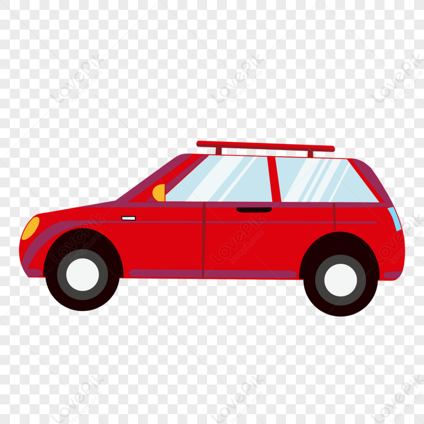 Car Clipart Red Private Car,carro,transportation,home Use PNG Image ...