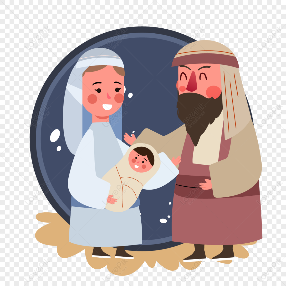 Flat Style Christmas Nativity Scene,native,christmas 2022,christmas 