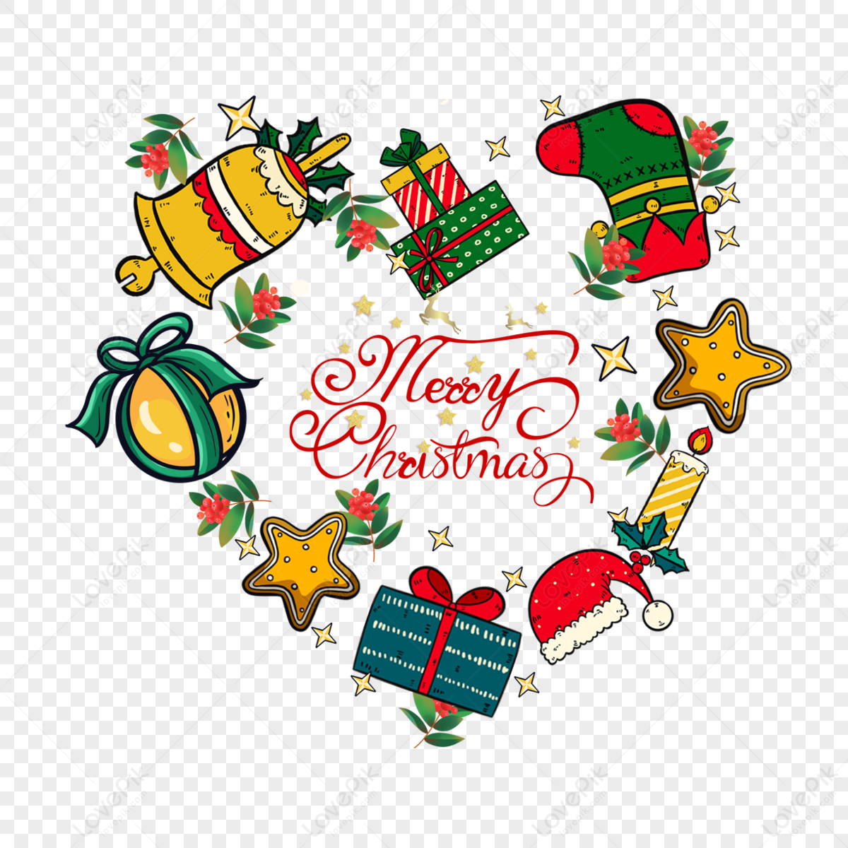 Merry Christmas Love Heart Border,greetings,poster,cookie PNG Picture ...