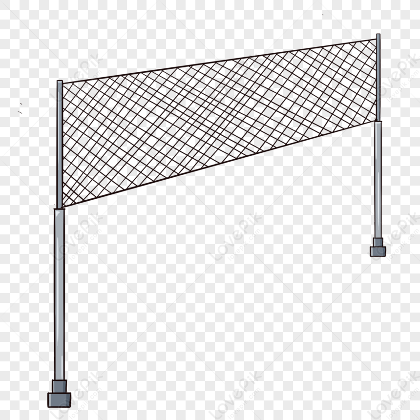 Net Clipart Volleyball Net,badminton Net,net Perspective PNG Image And ...