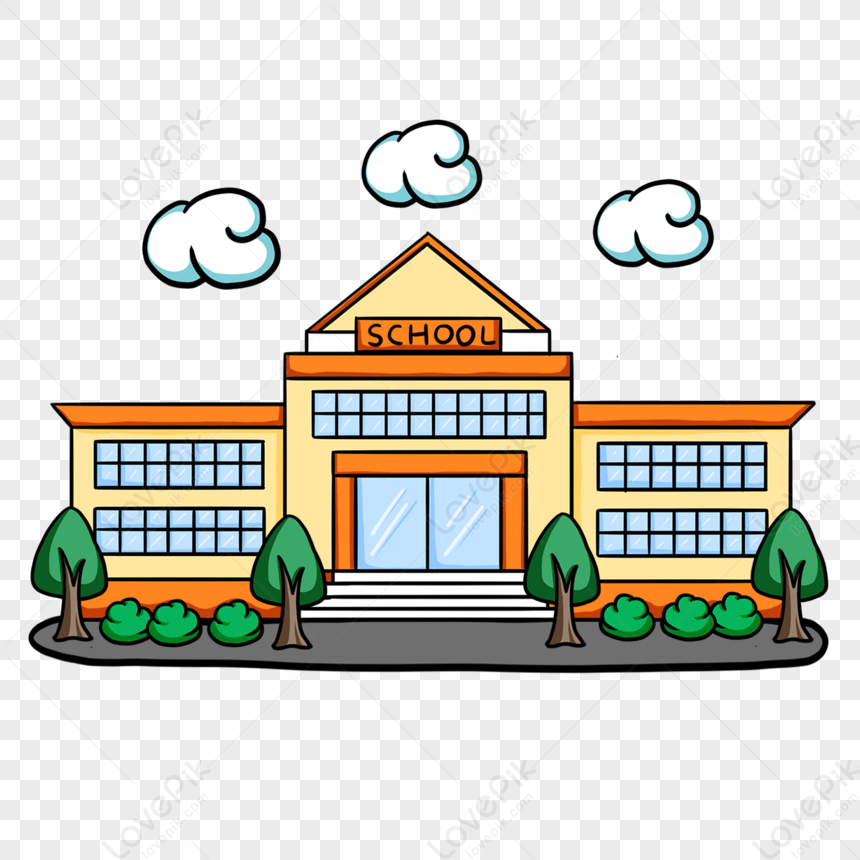 School Building Cartoon School Classroom,karikatur,cartoon Buildings ...