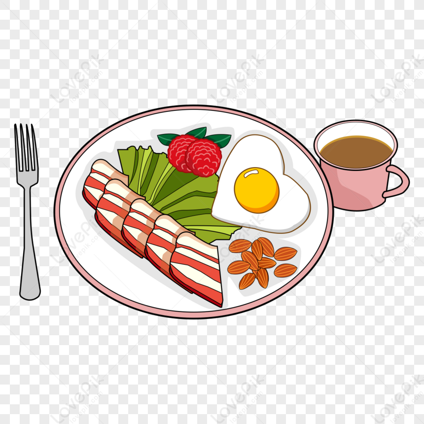 Tempting Breakfast Clipart,vegetable,nutrition,omelette PNG Image Free ...