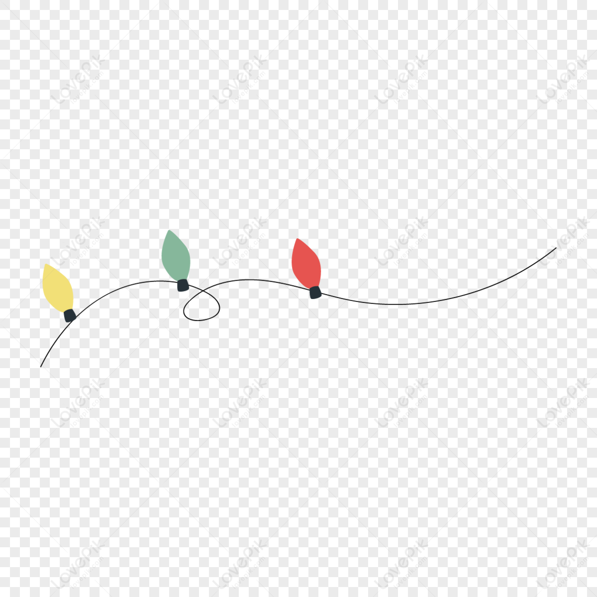 Red, Green And Yellow Christmas Lights,wire,layout PNG Transparent ...