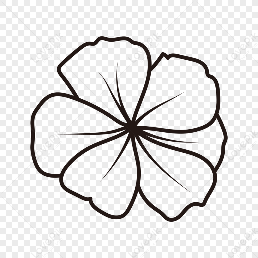 Photo de Clipart Fleur Noir Et Blanc noir Et Blanc ligne