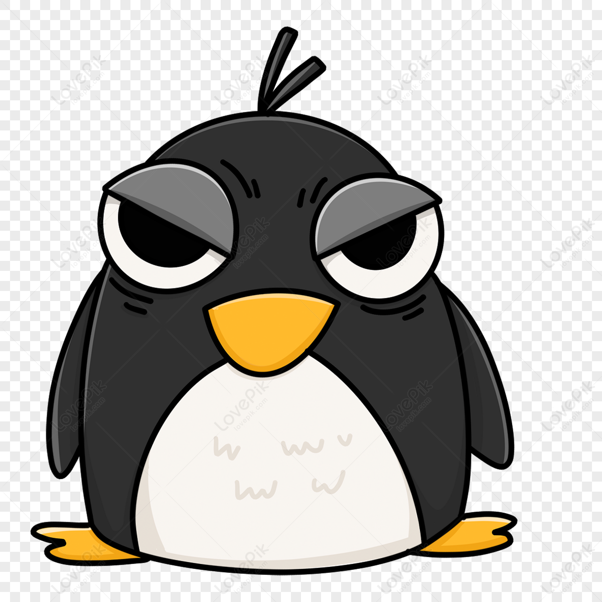 Cute Baby Penguin Cartoon