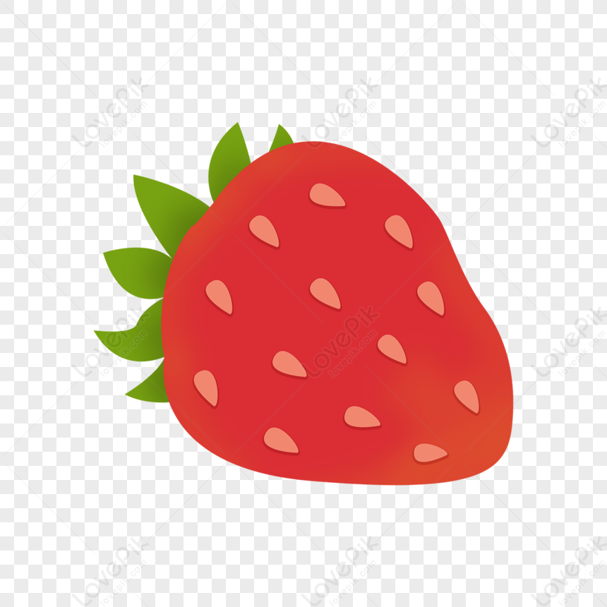 Pink Strawberry Clipart Cartoon Element,crop,red,strawberries PNG Image ...