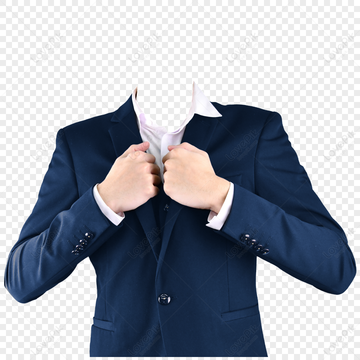 Blue Suit PNG Images With Transparent Background