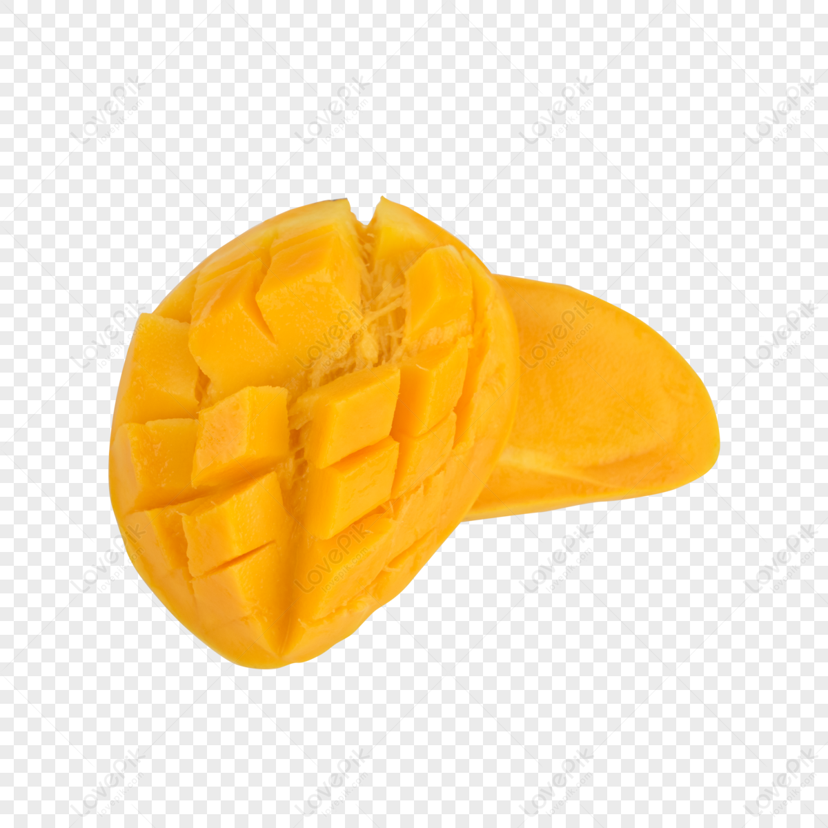 Mango Amarillo Con Pulpa De Piel Jugo De Mango,frutas Tropicales PNG