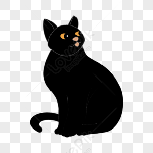 Black Cat Head PNG Images With Transparent Background | Free Download ...