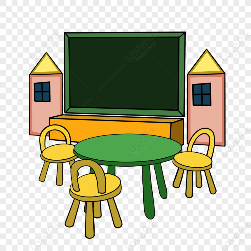 clipart de classe préscolaire