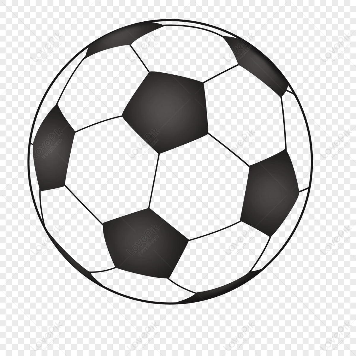 Cute Ball Clipart Black And White,game,football PNG Image Free Download ...