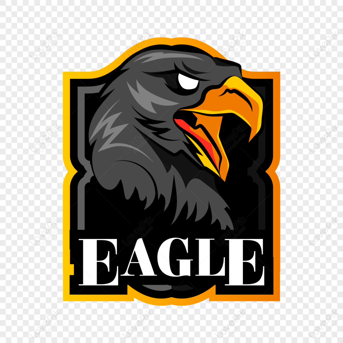 Create Your Own Eagle Fly Logo Template - Gold Design Eagle Logo Png,Eagle  Logo Transparent - free transparent png images - pngaaa.com