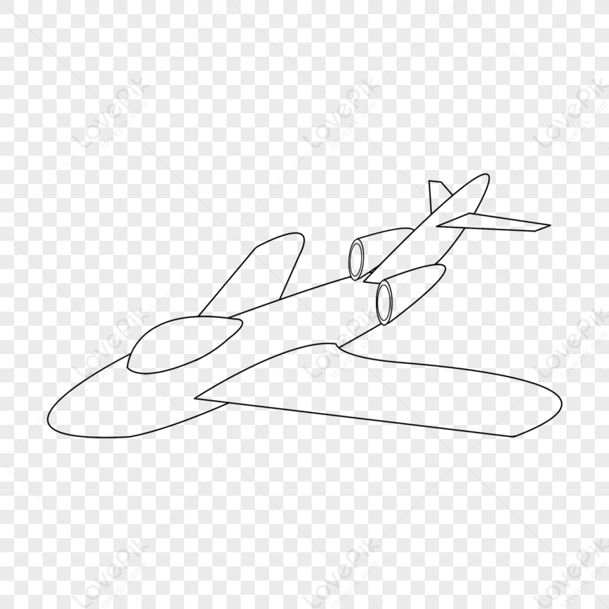 Propeller Airplane Watercolor Printable PNG - Joy Kate Designs
