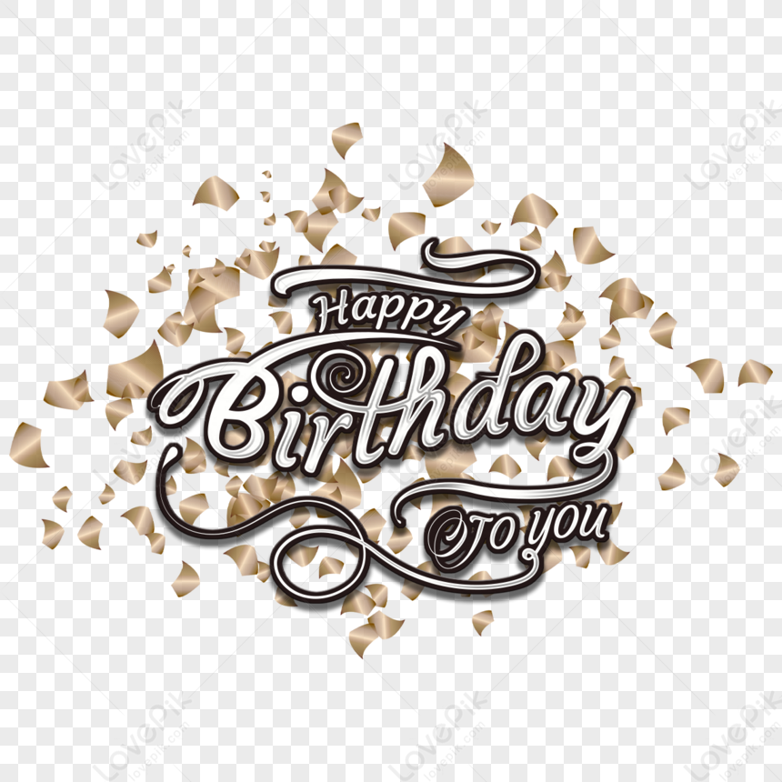 Happy Birthday Border,strokes,scraps Of Paper,frame PNG Picture And ...