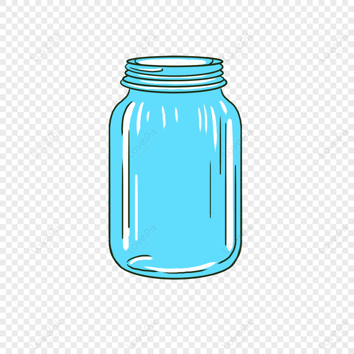 Jar Clipart Bottle Blue Glass Bottle,transparency,transparent PNG