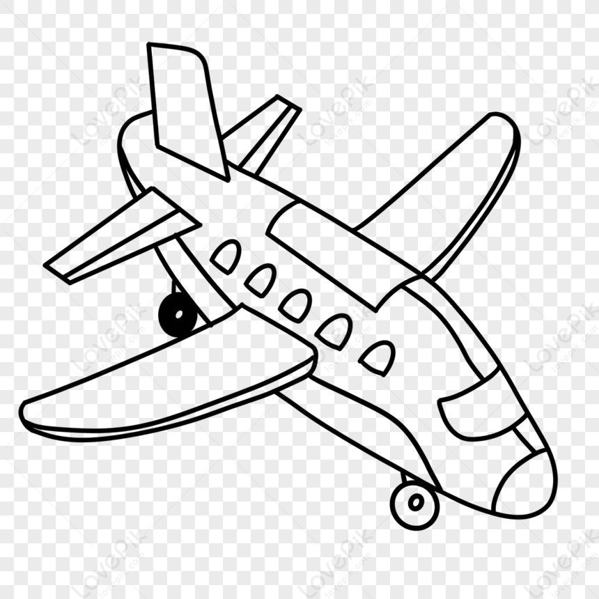 Photo de Atterrissage Avion Clipart Noir Et Blanc atterrir