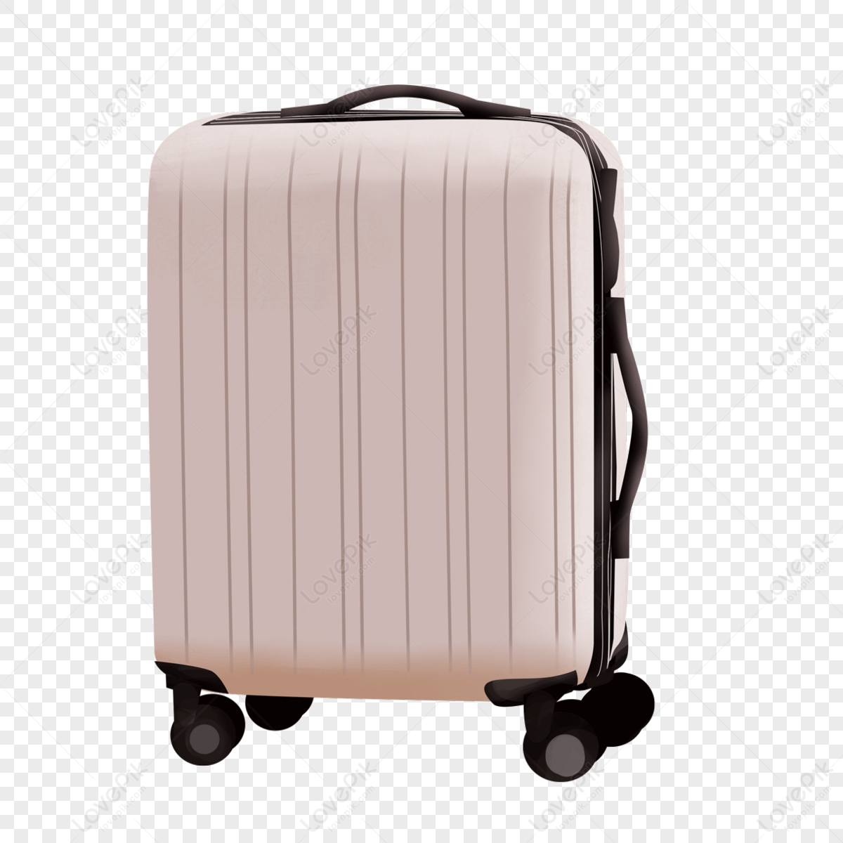 Luggage large capacity pink square wheel suitcase clipart,wheeled suitcase,zipper png hd transparent image