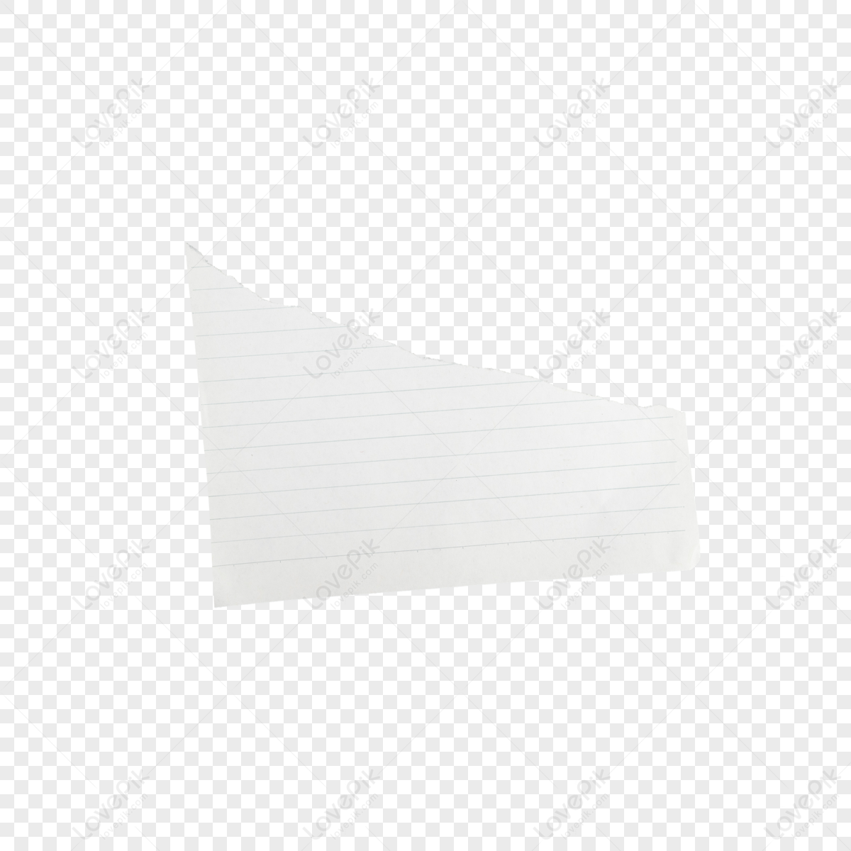 Premium Vector  Pale of white paper on transparent background.