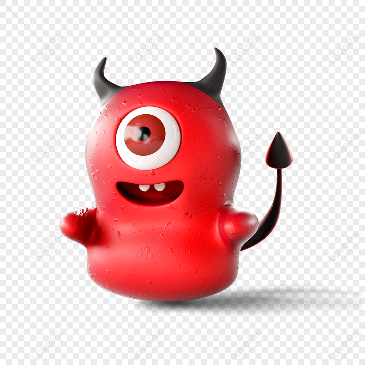 Red Devil Head PNG Transparent Images Free Download