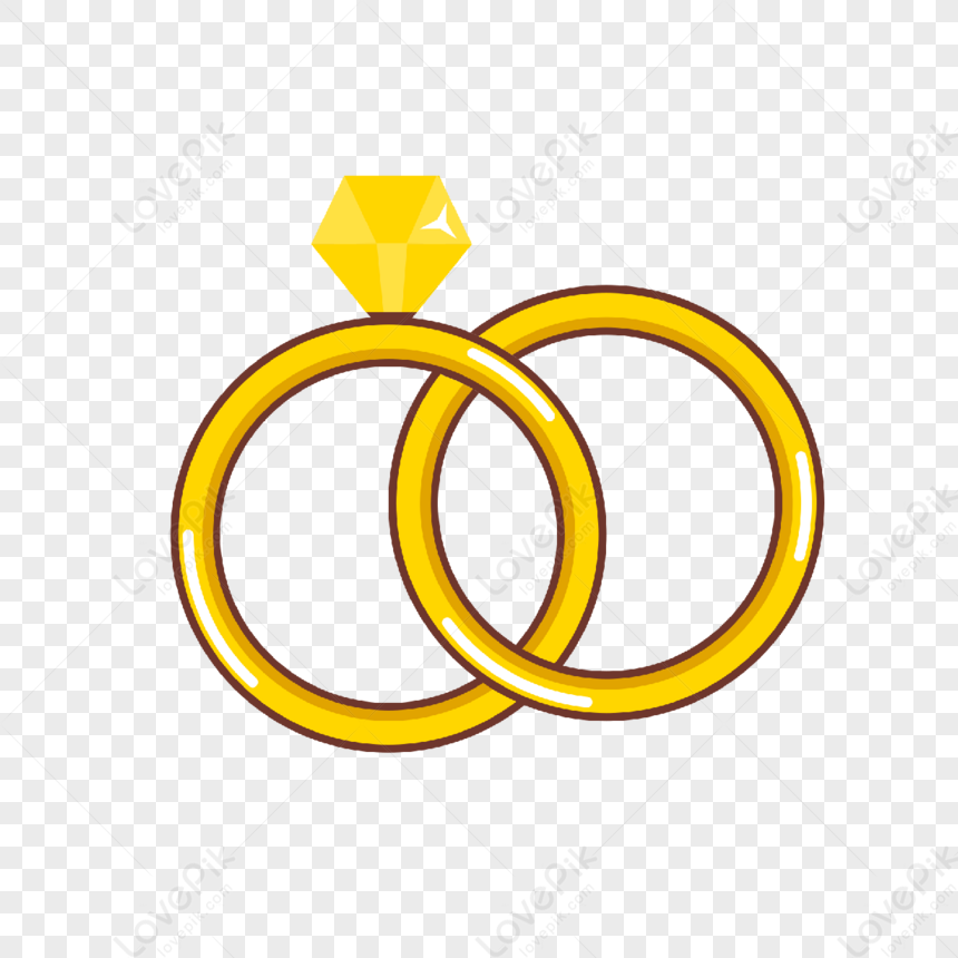 Ring Clip Art,ring Cartoon,cartoon Rings PNG Transparent Background And ...