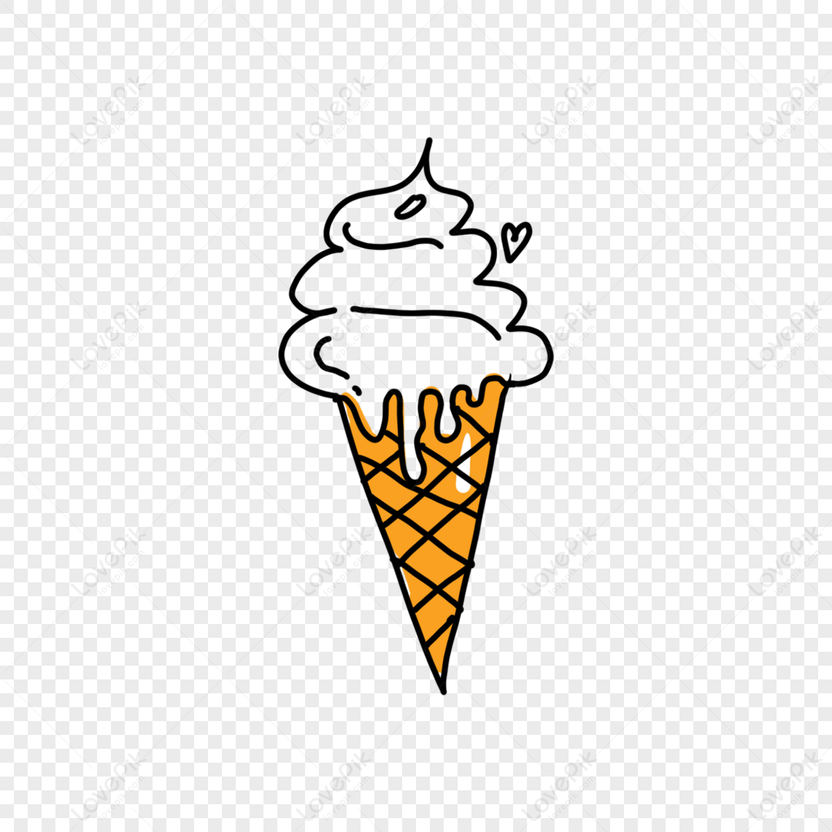 Ice Cream Dessert Realistic White Background Transparent, Ice Cream,  Dessert, Summer PNG Transparent Image and Clipart for Free Download