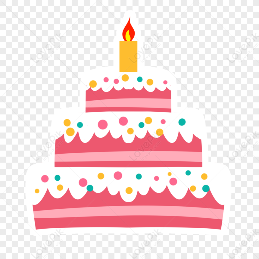 Illustrazione Della Torta Della Candela, Torta Di Candele, Torta Viola,  Candele Colorate File PNG e PSD per download gratuito