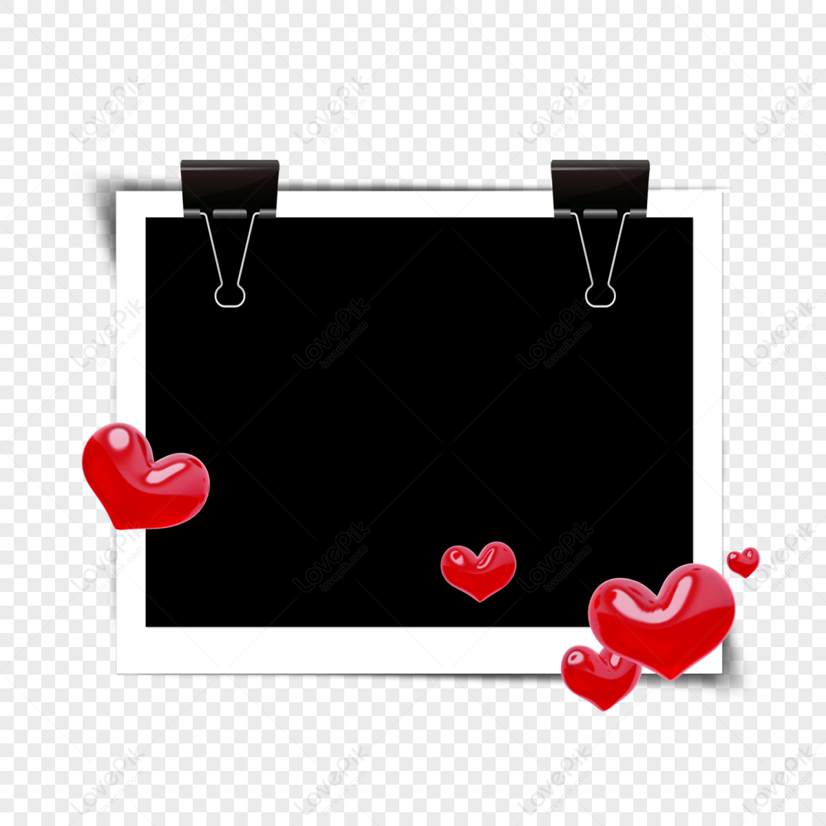 Valentine Love Frame Background 16583179 PNG