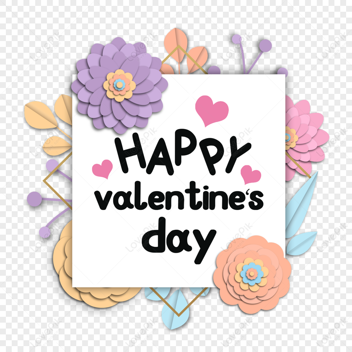 Happy valentines day aesthetic romantic love poster template image_picture  free download 463738237_