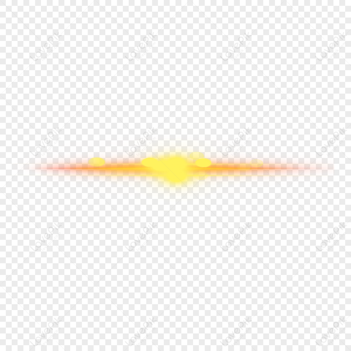 Yellow Flashing Ball Particle Special Effect,cartoon,gradient PNG ...