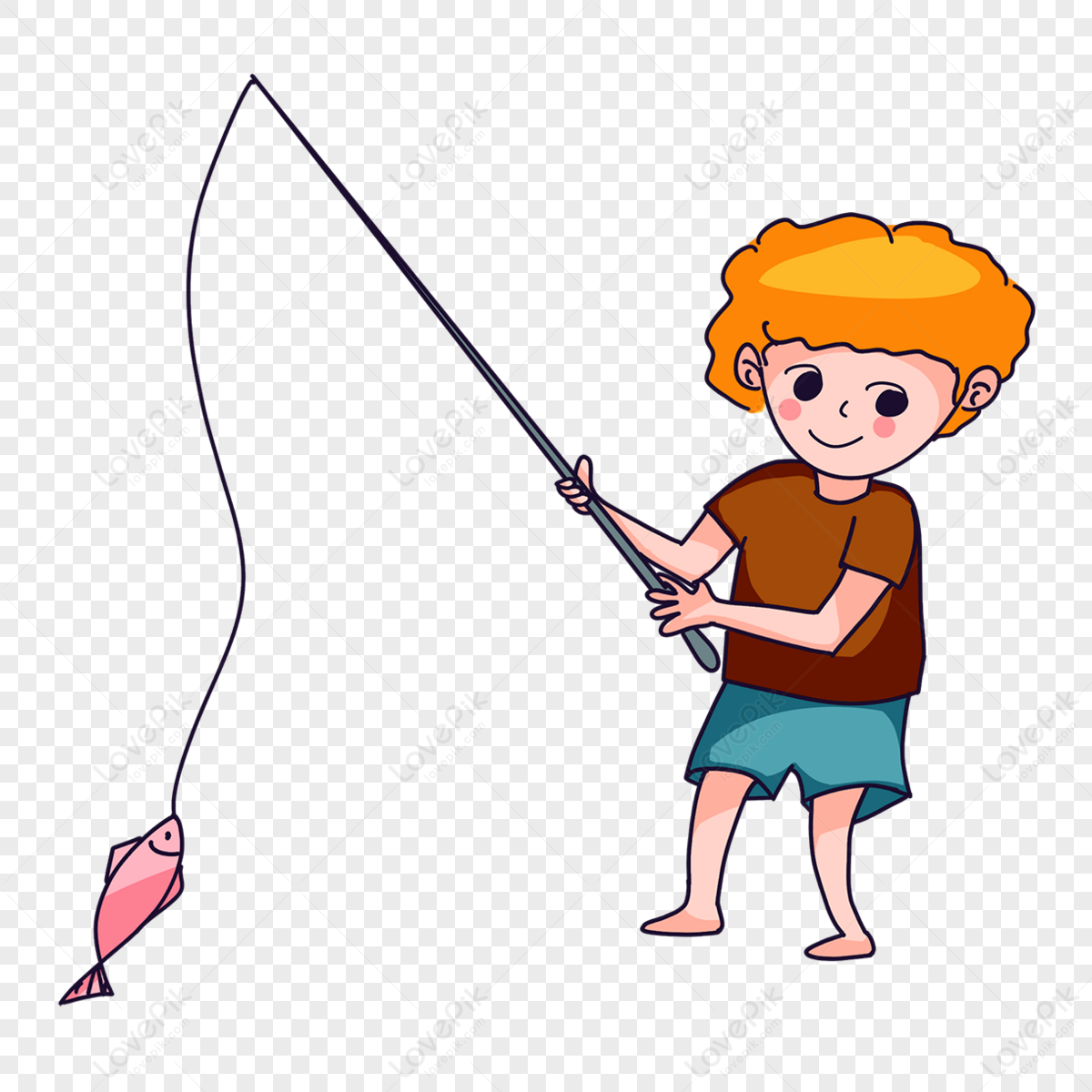 Boy Fishing, Fish, Chub Fish, Solar Terms PNG Hd Transparent Image And  Clipart Image For Free Download - Lovepik