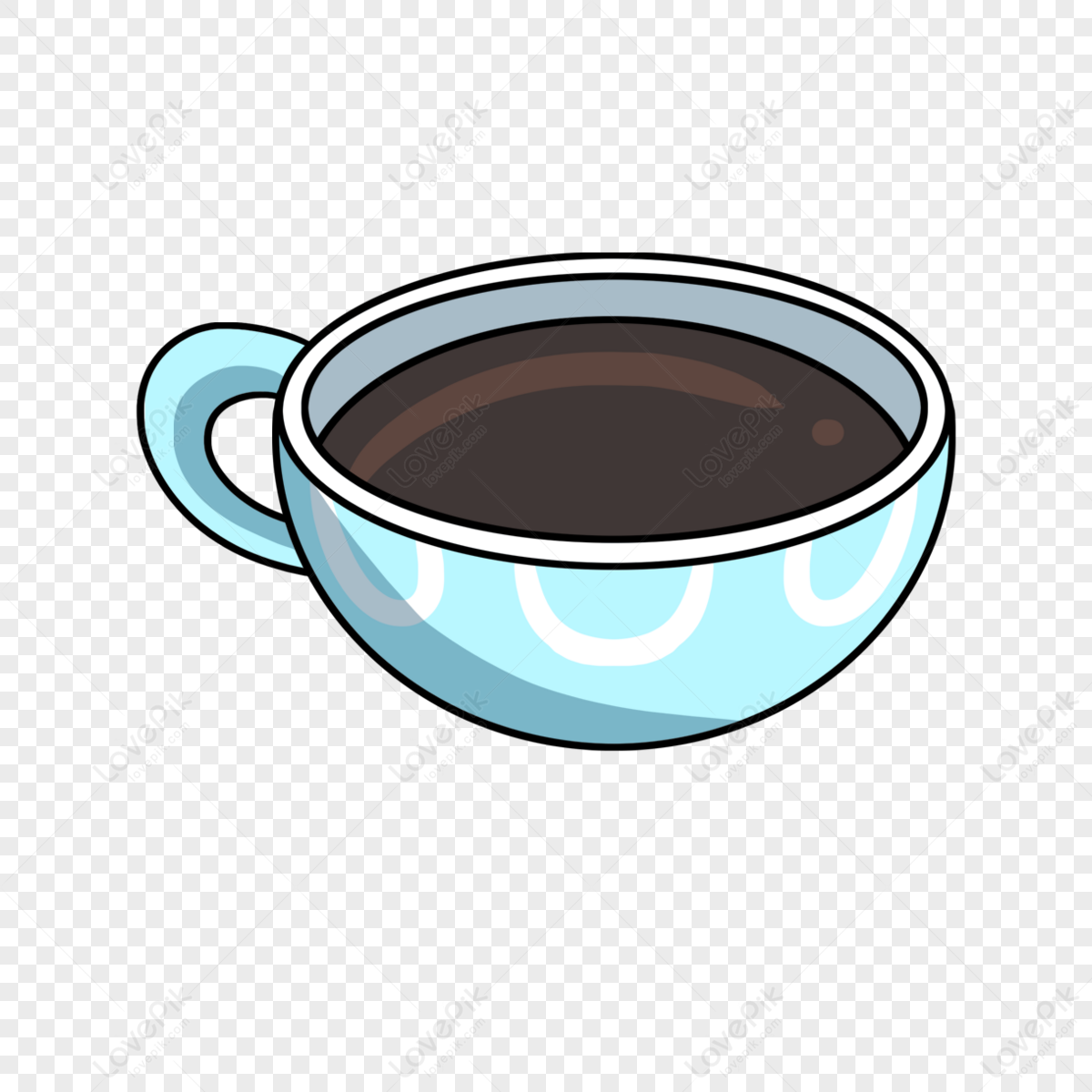 Blue Coffee Cup Clip Art,fruit Juices,white,cartoon PNG Transparent ...