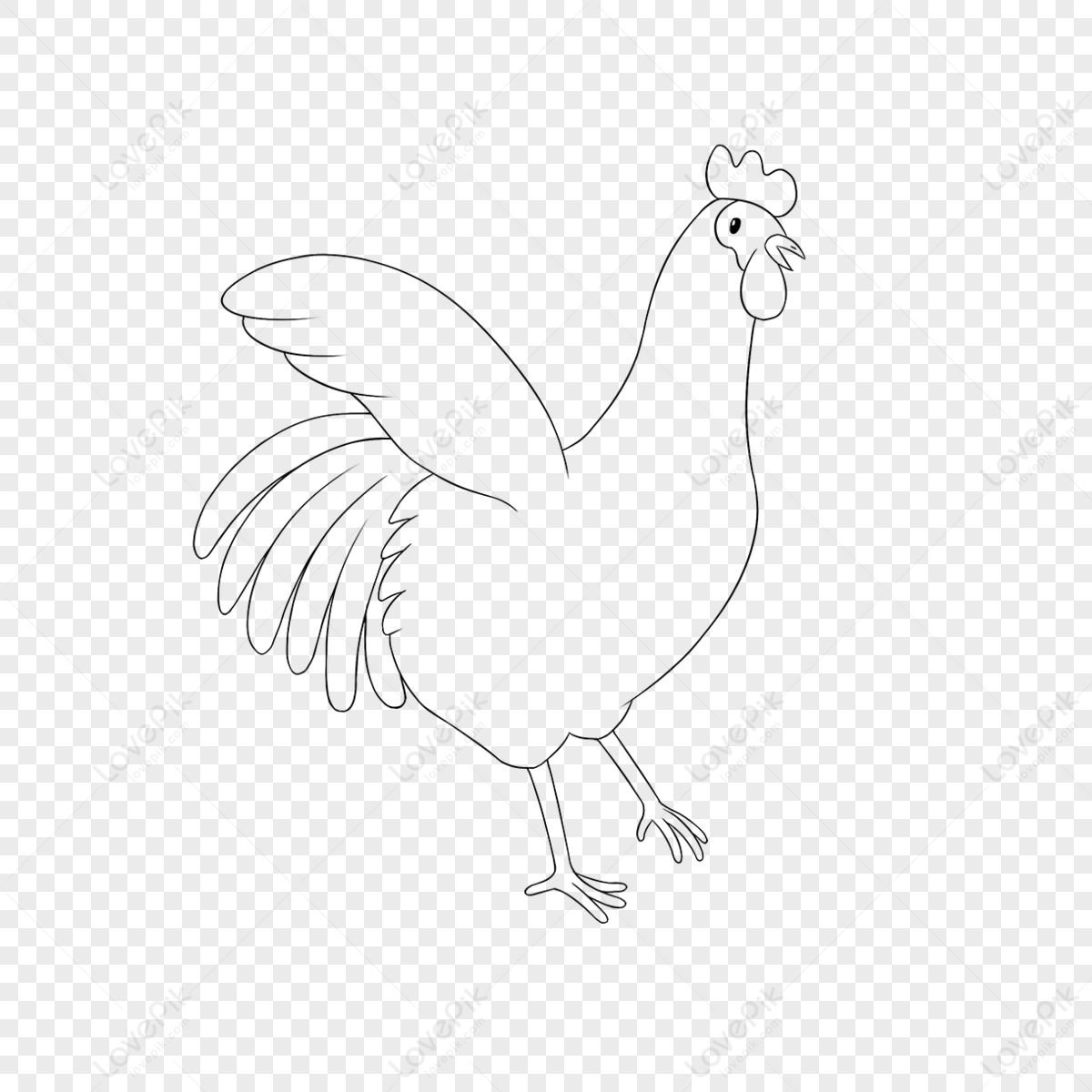 Kawaii Anime Rooster Big Sparkle Eyes Stock Vector (Royalty Free) 488942725  | Shutterstock