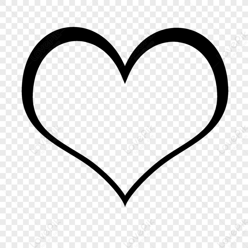 Photo de Clipart Coeur Noir Et Blanc amour c ur noir clipart