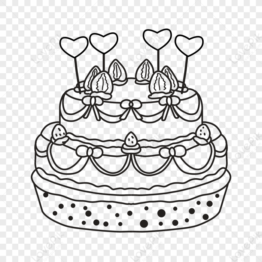 Big Birthday Cake High-Res Vector Graphic - Getty Images