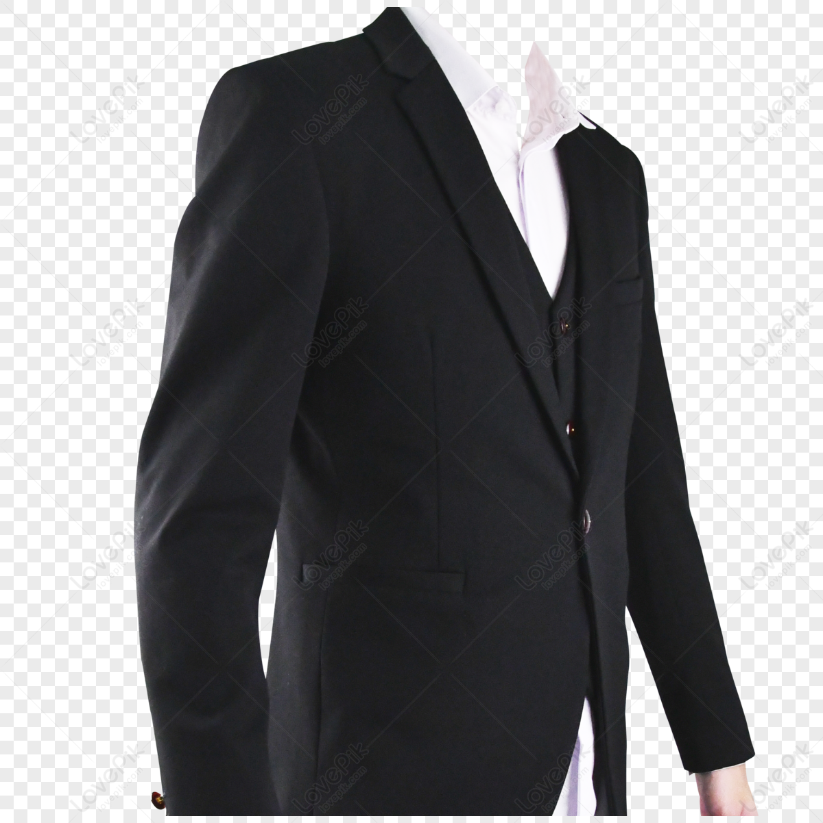 Man In Suit Sideways,clothes,business Suit,half Body PNG Image Free ...