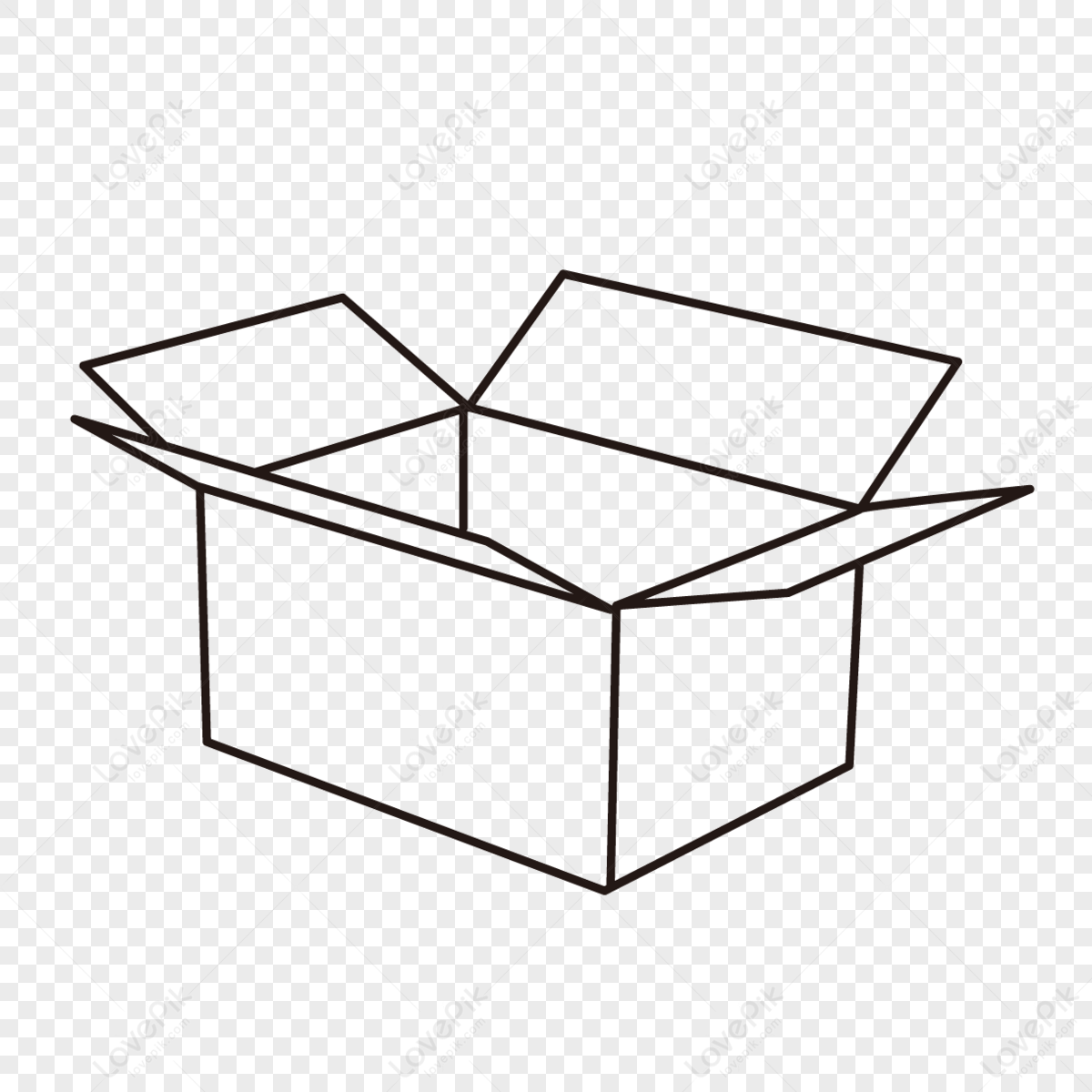 Open Carton PNG Images With Transparent Background | Free Download On ...