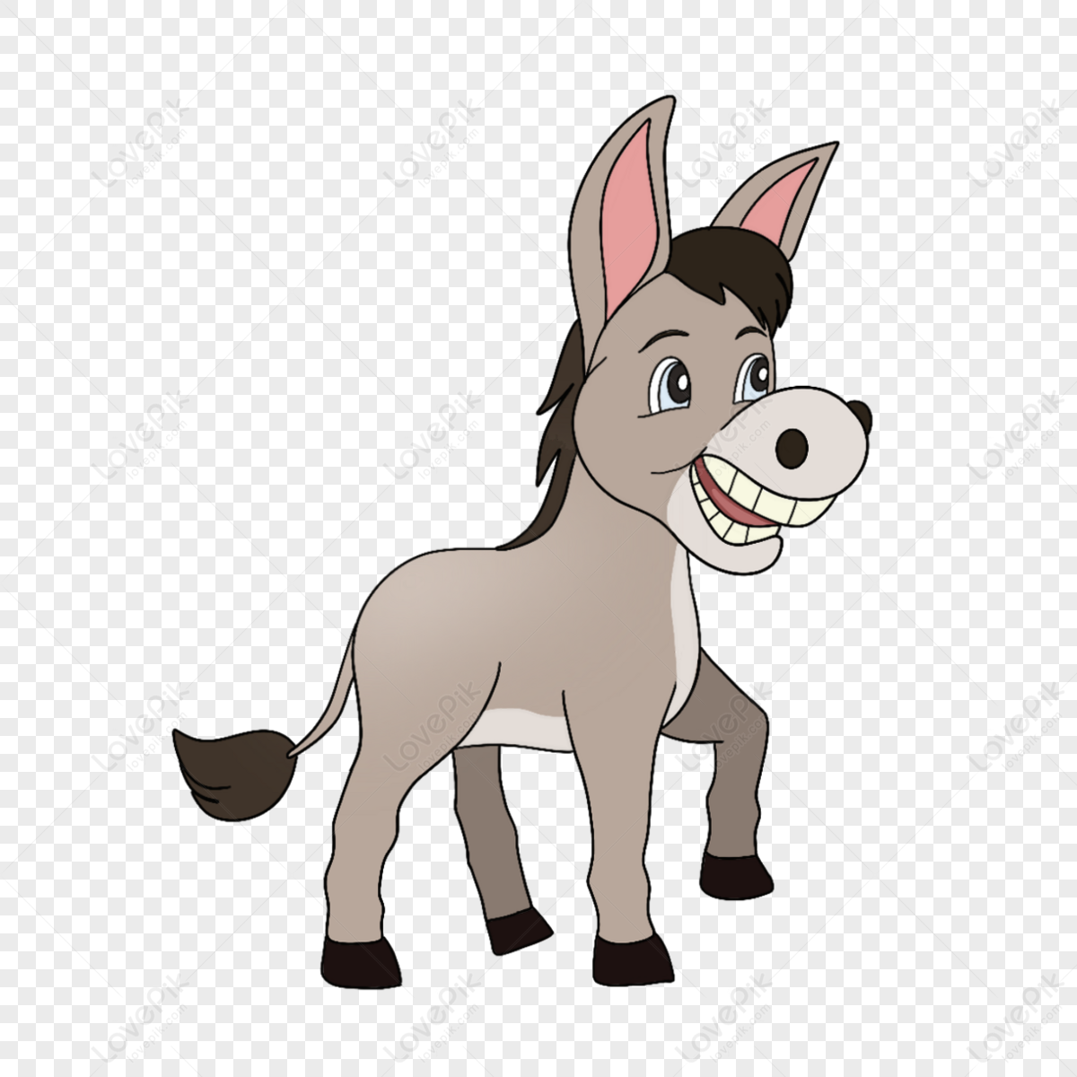 Burro transparent background PNG cliparts free download