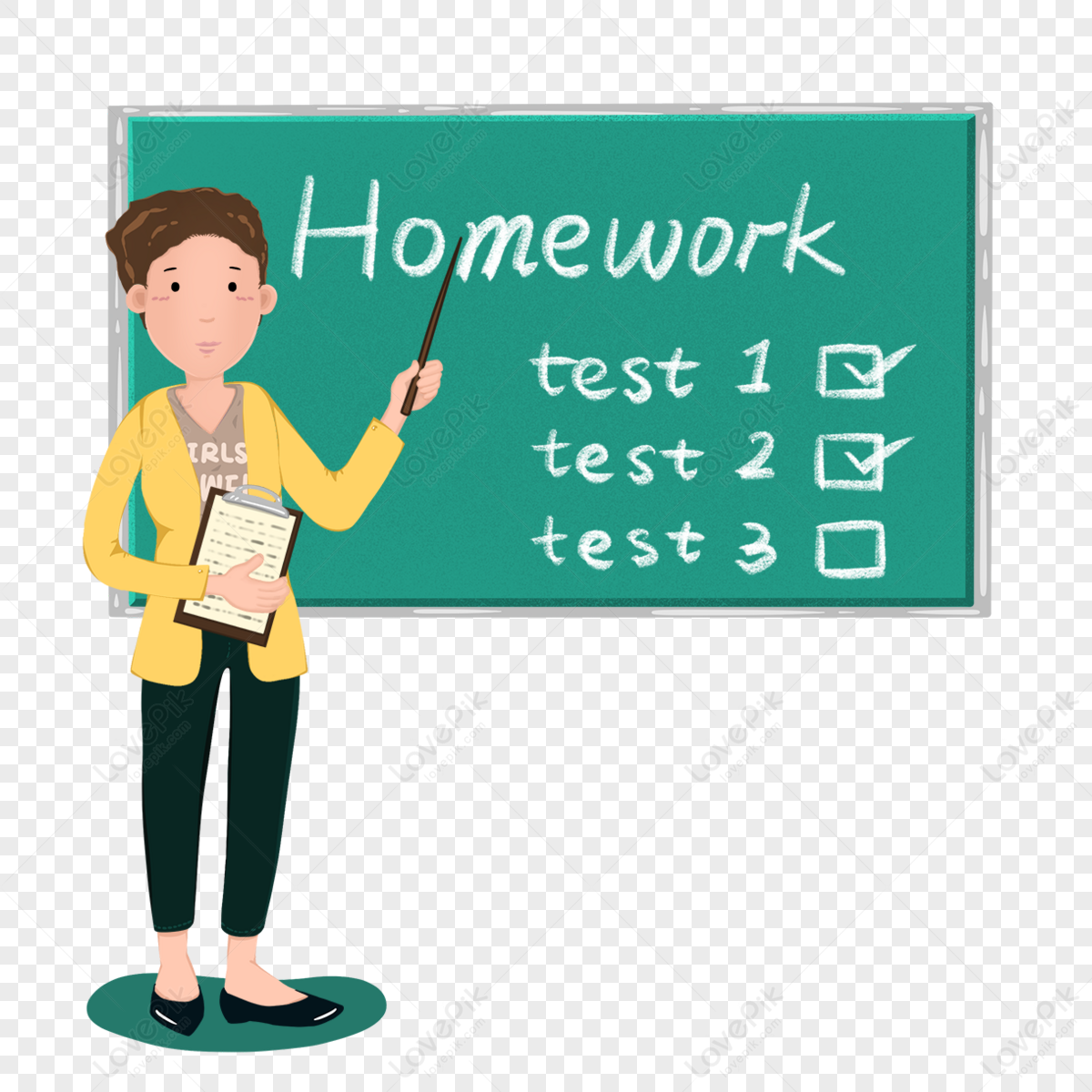 teacher assigns homework teacher clipart,number,teaching,writing free png