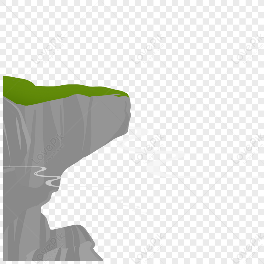 Boulder Cliff Clip Art,steep Cliff,clouds,stone Mountain PNG ...