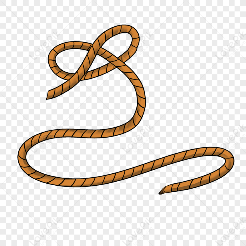 Cartoon Rope Knotted Clipart,long Rope,tie PNG Free Download And Clipart  Image For Free Download - Lovepik