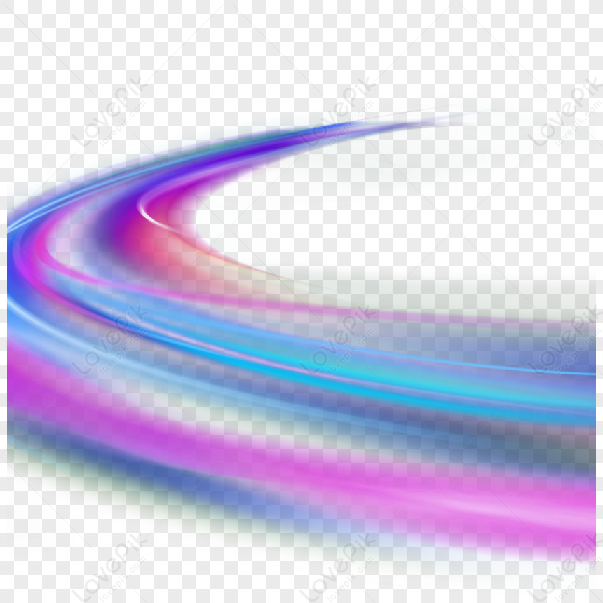 Gradient Curve Blue And Purple Motion Speed Light Effect,blue Effects ...