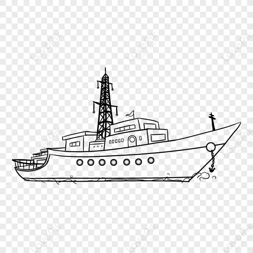 Photo de Clipart De Bateau De Luxe Noir Et Blanc bateaux Blancs