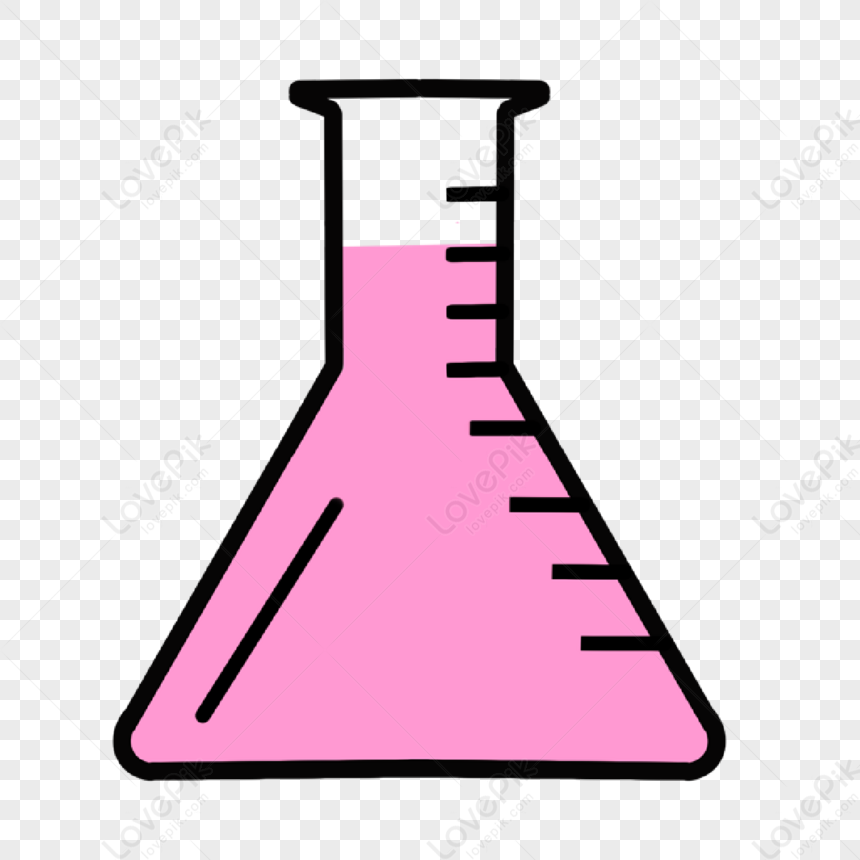 Pink Beaker Clip Art,with Scale,simple PNG Picture And Clipart Image ...