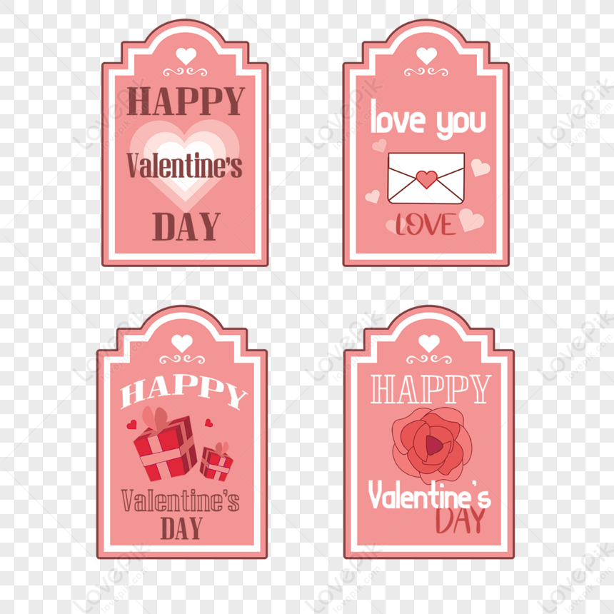 Rosa San Valentino Amore Tag Carino,cuore,astratto PSD Immagine Gratis, Grafica  download su Lovepik