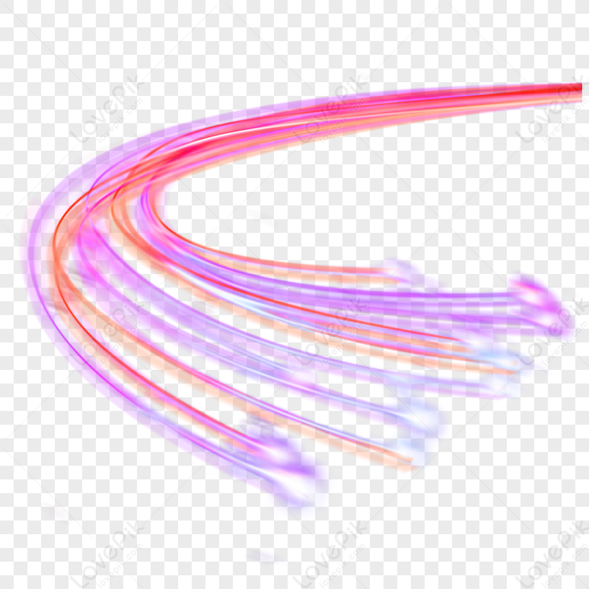 Purple Curve Movement Speed Light Effect,transparent,gradient PNG Image ...